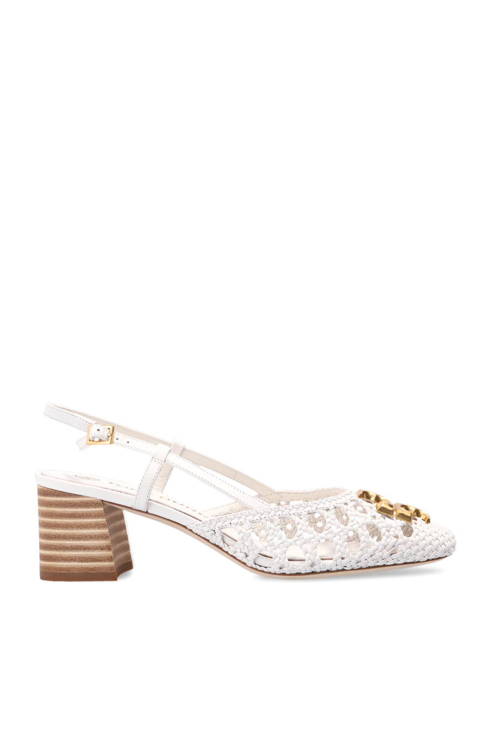 Tory burch 2025 white pumps